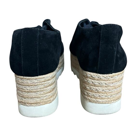 Steve Madden Black Karma Espadrille Platform Sneakers Womens size 8M - Picture 9 of 11